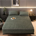 Cozy Nest 3-Piece Brushed Quilted Mattress Set