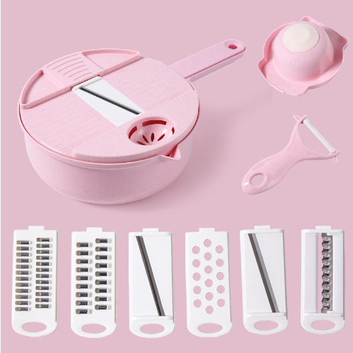 Upgraded Round Kitchen Vegetable Cutter - Multi-Functional