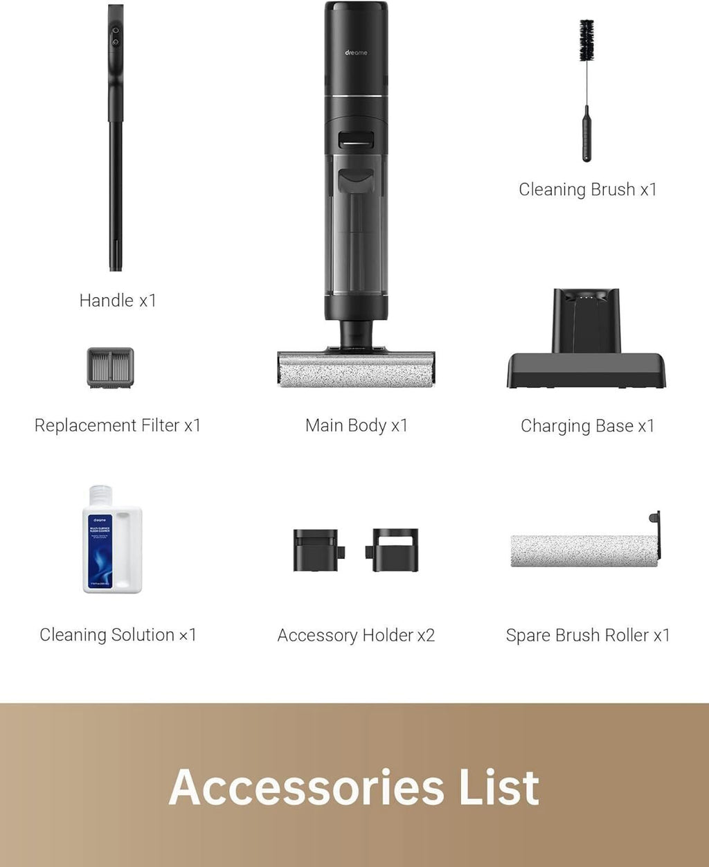 DREAME H12 PRO Wet Dry Vacuum Cleaner Cordless Cleaner｜Certified Refurbished