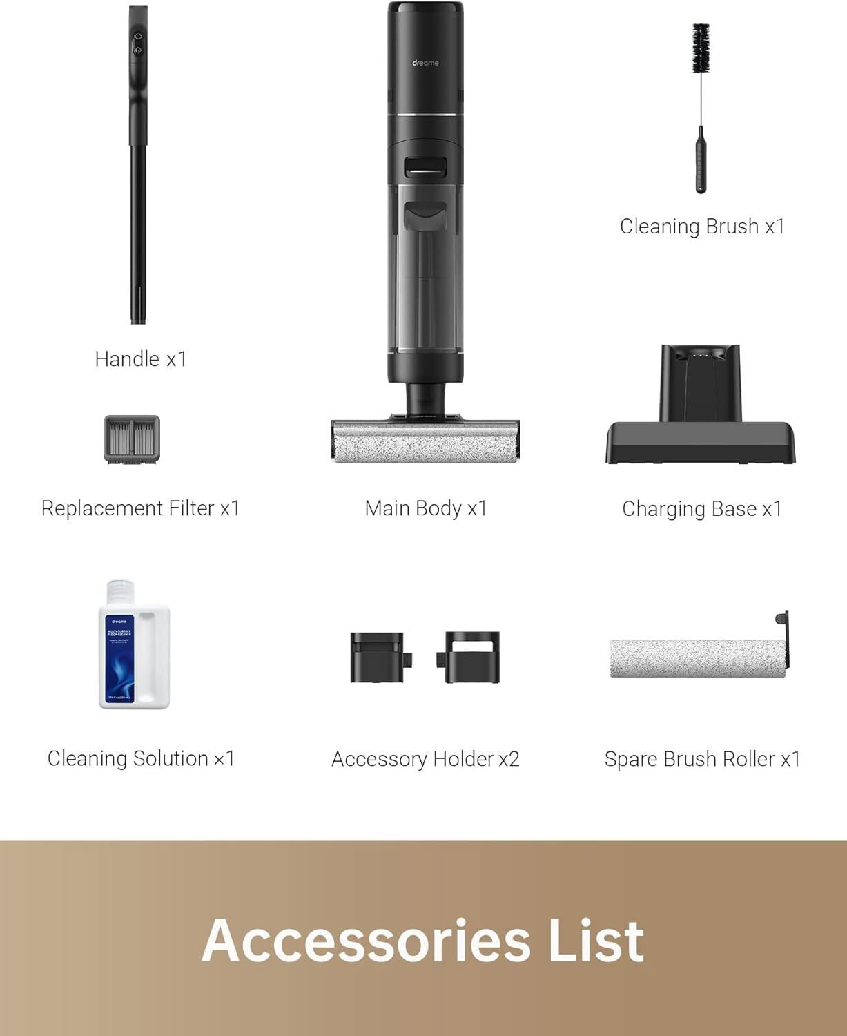 DREAME H12 PRO Wet Dry Vacuum Cleaner Cordless Cleaner｜Certified Refurbished